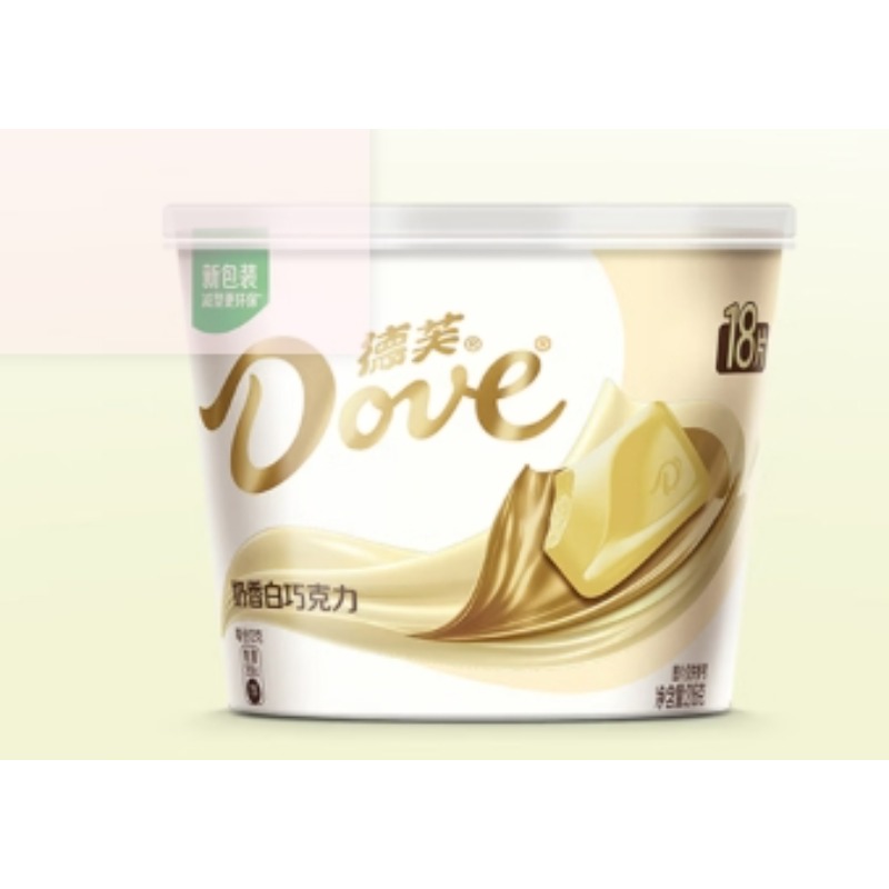 巧克力（德芙碗装18粒216g）