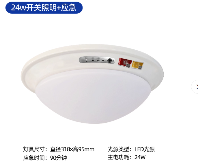 led消防应急吸顶灯