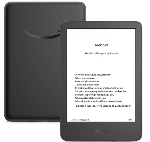kindle 2024全新青春版亚马逊300ppi高清16G背光电子墨水屏阅读器