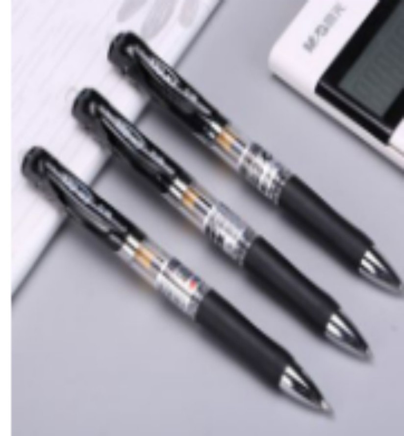 晨光 按制中性笔 K-35 0.5mm 子弹头 按挚式 黑色