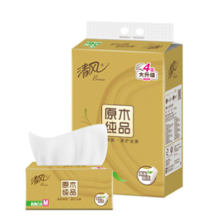 清风软抽面巾纸 BR34MJ