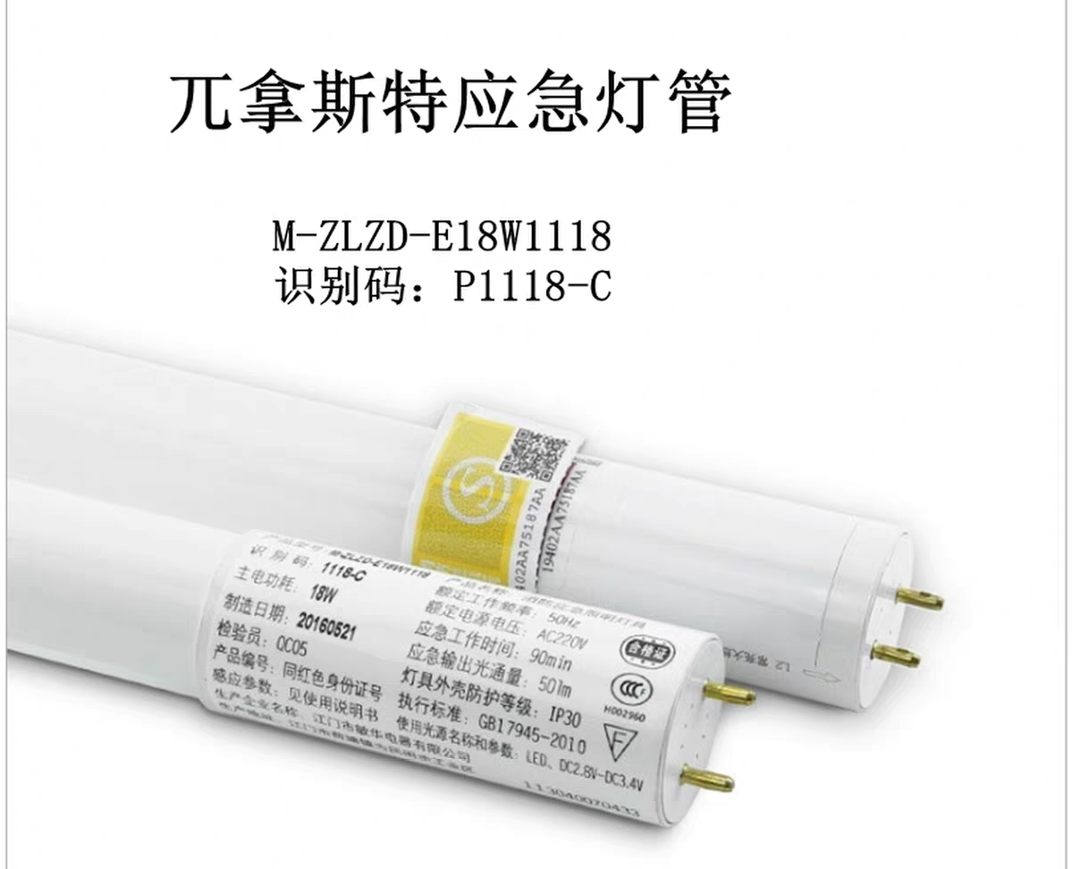 兀拿斯特1.2米应急灯管30支/箱