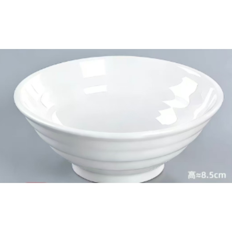 白色罗纹面碗 餐饮标准DS3108款