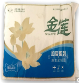 金莲 400草本方形卫生纸 360g