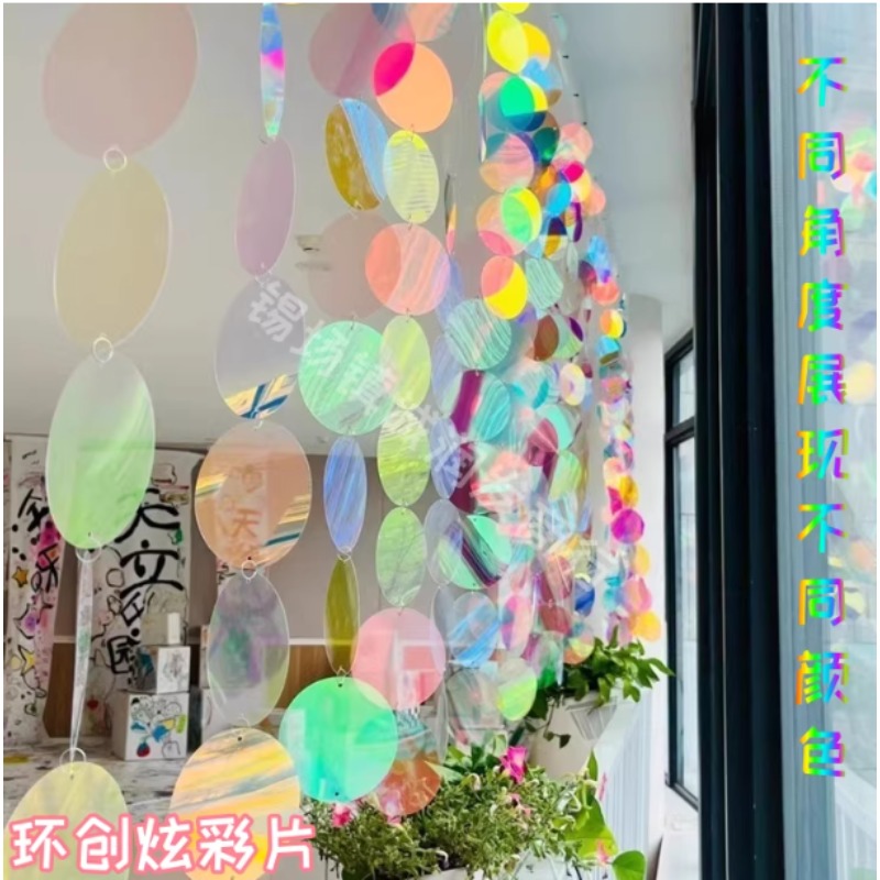 彩色透明圆片 080