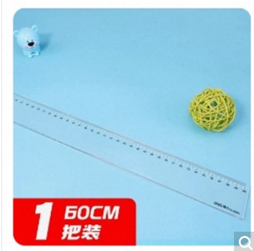 得力6260透明尺60