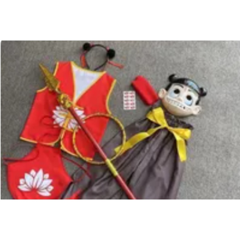 哪吒动漫哪咤之魔童降世衣服同款全套140