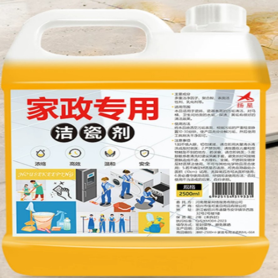 扬星 2.5kg 瓷砖清洁剂 4桶/箱