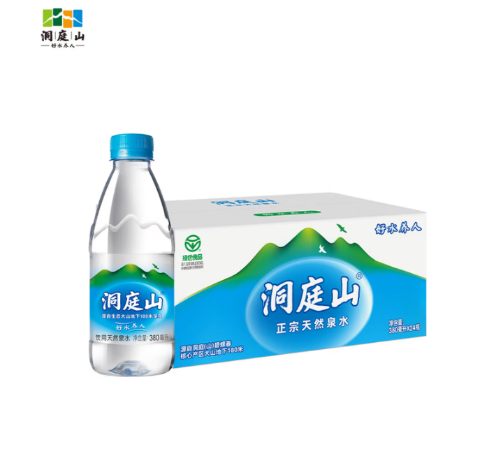 洞庭山380ml饮用水（24瓶） 080