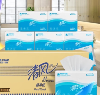 清风擦手纸 080