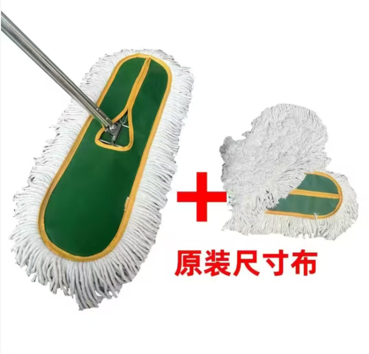 平板拖 加厚60CM【1个杆+2个拖布】