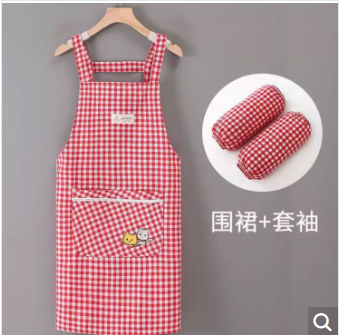 围裙袖套花布 套装