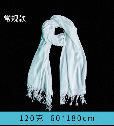 扎染围巾60*180CM独立包装120克 有流苏常规款