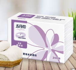 五月花 A182200 擦手纸 抽纸 卫生纸