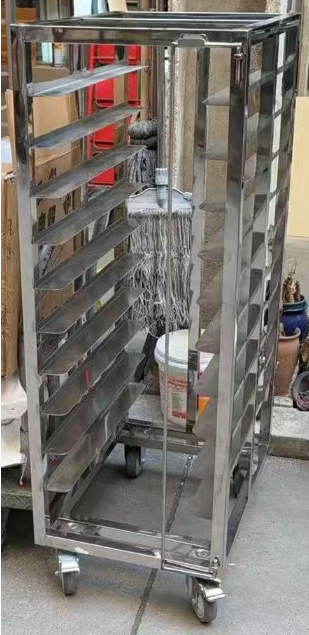 定制不锈钢450*650*1300MM 托盘架子