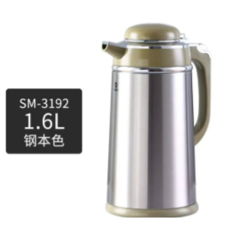 清水牌 SM-3192-160 1.6L保温不锈钢水壶