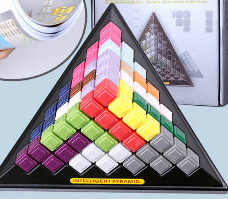 智能金字塔积木 3D立体拼搭