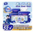 维达（Vinda）湿厕纸 家庭装80片*6包 线条小狗 纯水洁厕湿纸巾厕纸湿巾可冲散