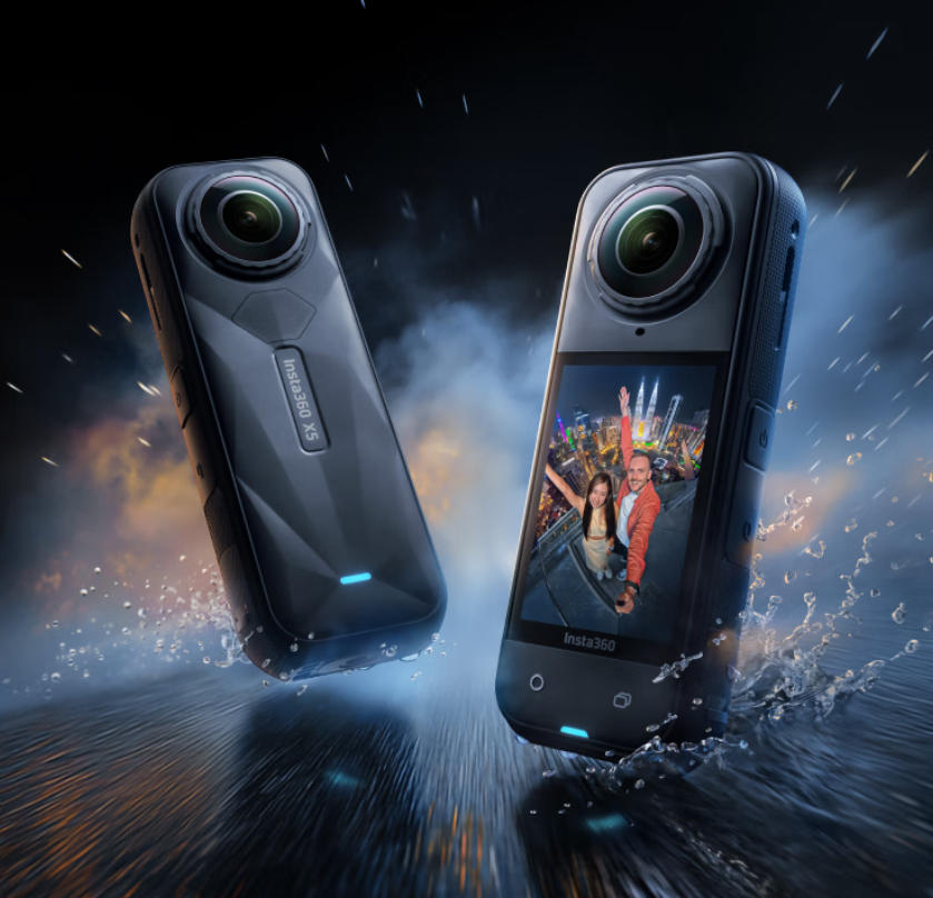 影石Insta360 X5 全景运动相机8K高清防抖防水手持口袋摄像机（全能礼盒 128G版）