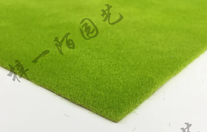 沙盘模型草皮建筑模型材料diy手工沙盘草坪室外草地草粉草皮纸    浅绿50*100