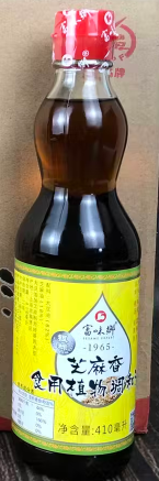 富味乡麻油410/瓶