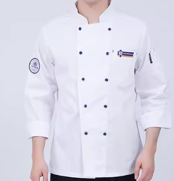 恋凡思迪  厨师服长袖 CX903-1