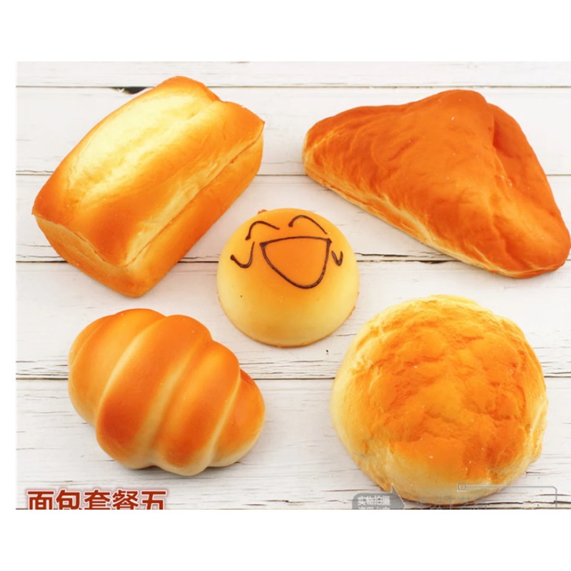 仿真假面包蛋糕模型  面包套餐一