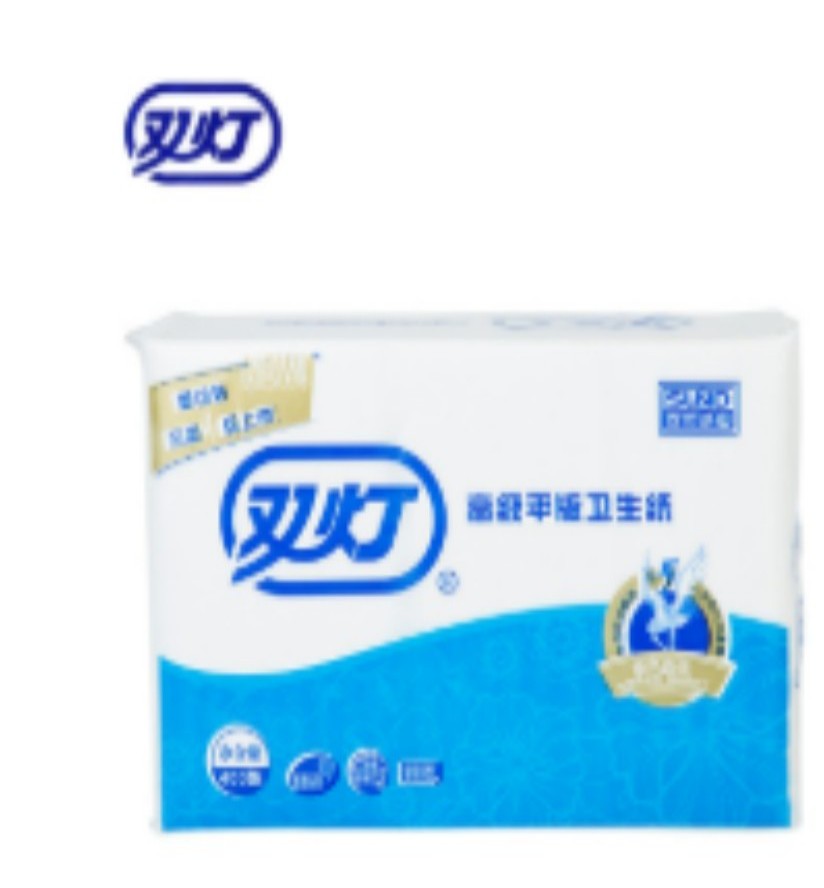 双灯 高级 平板卫生纸 400张/包 20包/件