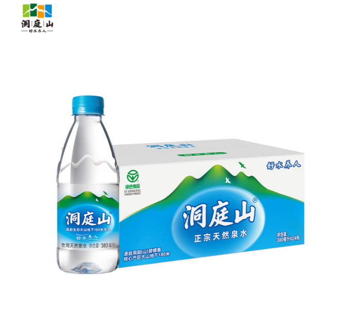 洞庭山380ml矿泉水 080