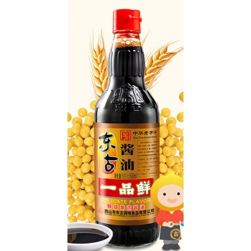 东古 一品鲜酱油 500m1/瓶