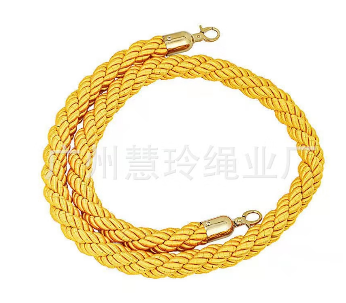 1.5M金色隔离麻花挂绳 080