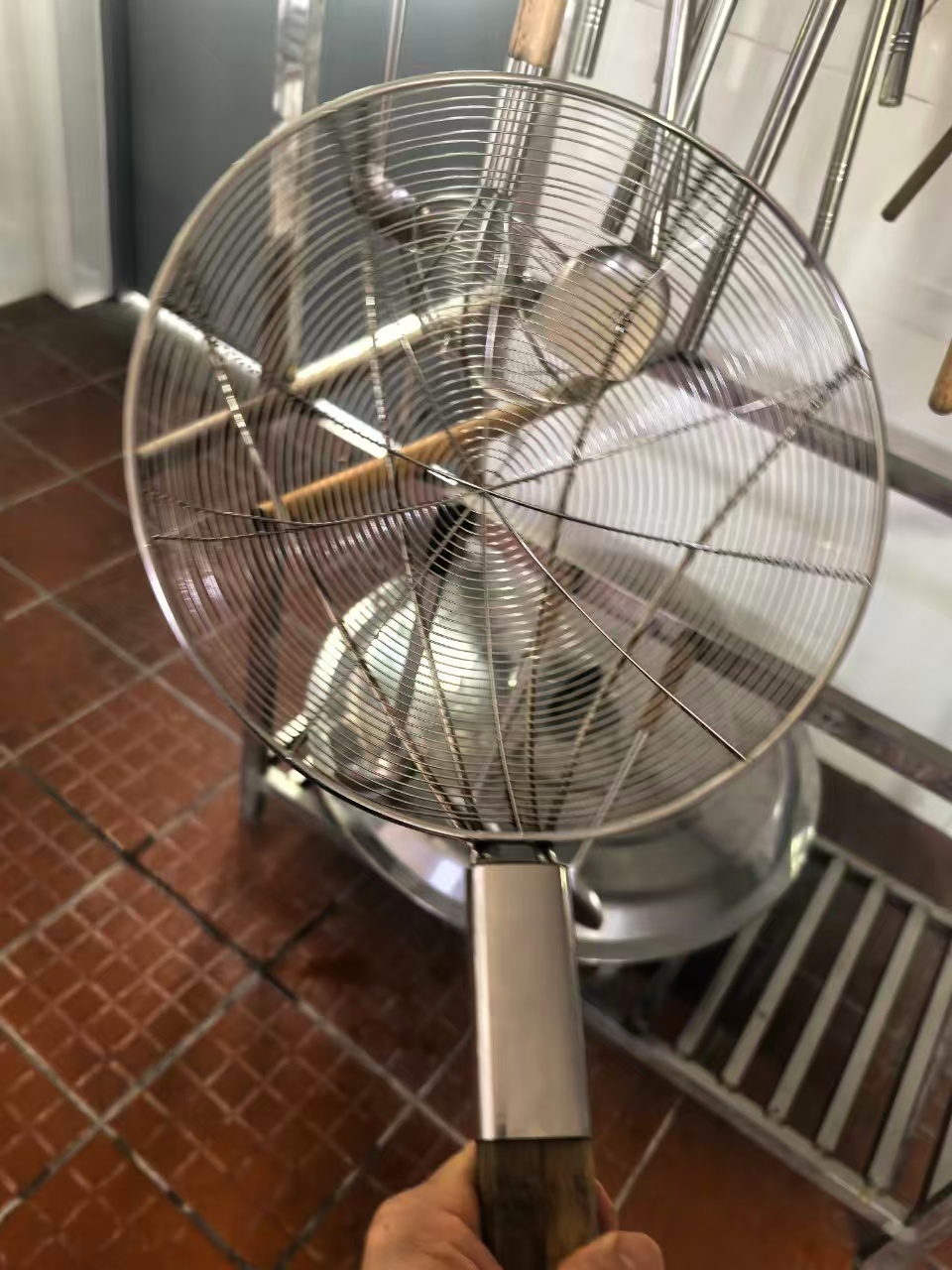 网格漏勺不锈钢最大32