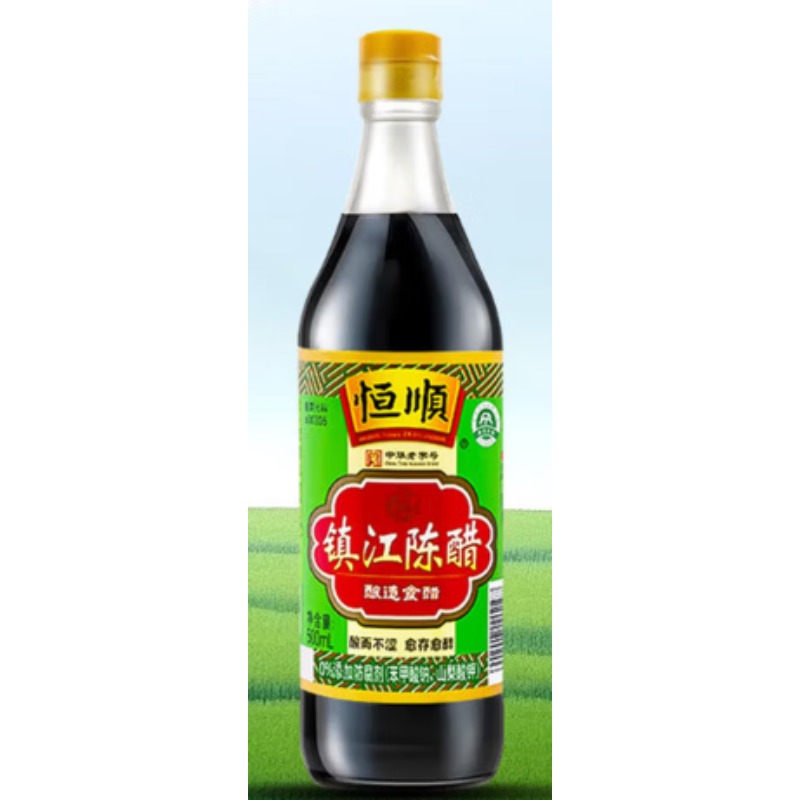 恒顺 陈醋 500ml/12瓶/箱