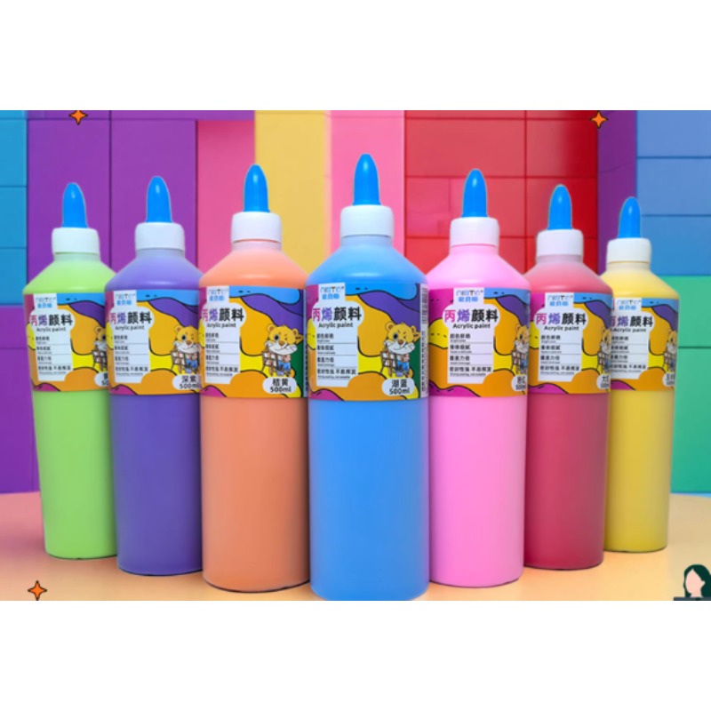 12色丙烯颜料500ml 080