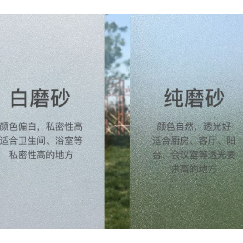磨砂玻璃贴纸 宽1.2m