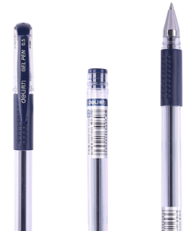 得力 中性笔 6600ES 0.5mm  墨蓝
