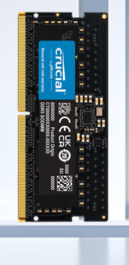 内存Crucial英睿达 16GB DDR5 5600频率 笔记本内存条