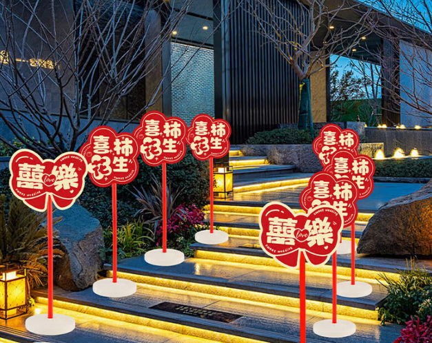 装饰指路牌