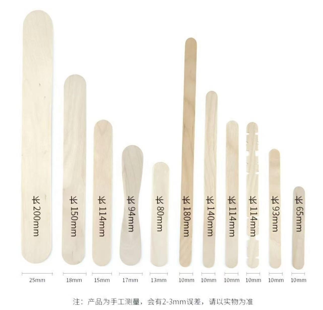 雪糕棒冰棍棒棒冰木棒 diy手工材料彩色木板条建筑模型
