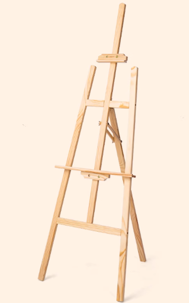 得力画架（1.5米黄松木画架）