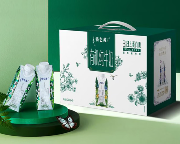 蒙牛 特仑苏有机纯牛奶梦幻盖250ml*10盒