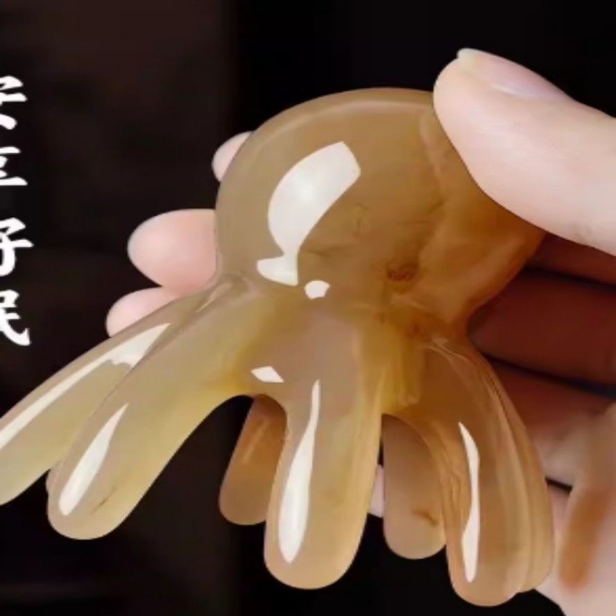 章鱼按摩梳