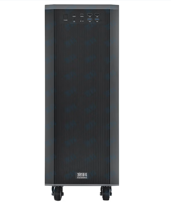 宽科i9 14900K支持双路RTX4090 5090 Pro 6000 DeepSeek GPU工作站 64G D5内存+3090 24G显卡*1张
