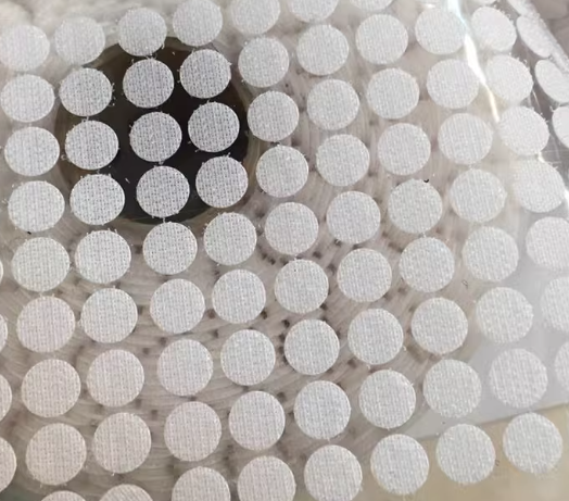 手工材料 圆形魔术贴 2.0cm白色1000对