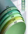绿色系6色4k/18张（每色各3张）A3绿色系列卡纸