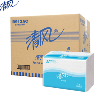 清风 B913AC 擦手纸