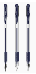 得力6600ES中性笔黑0.5mm12支/盒