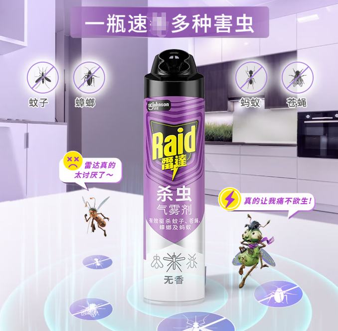 雷达 600ml 杀虫剂