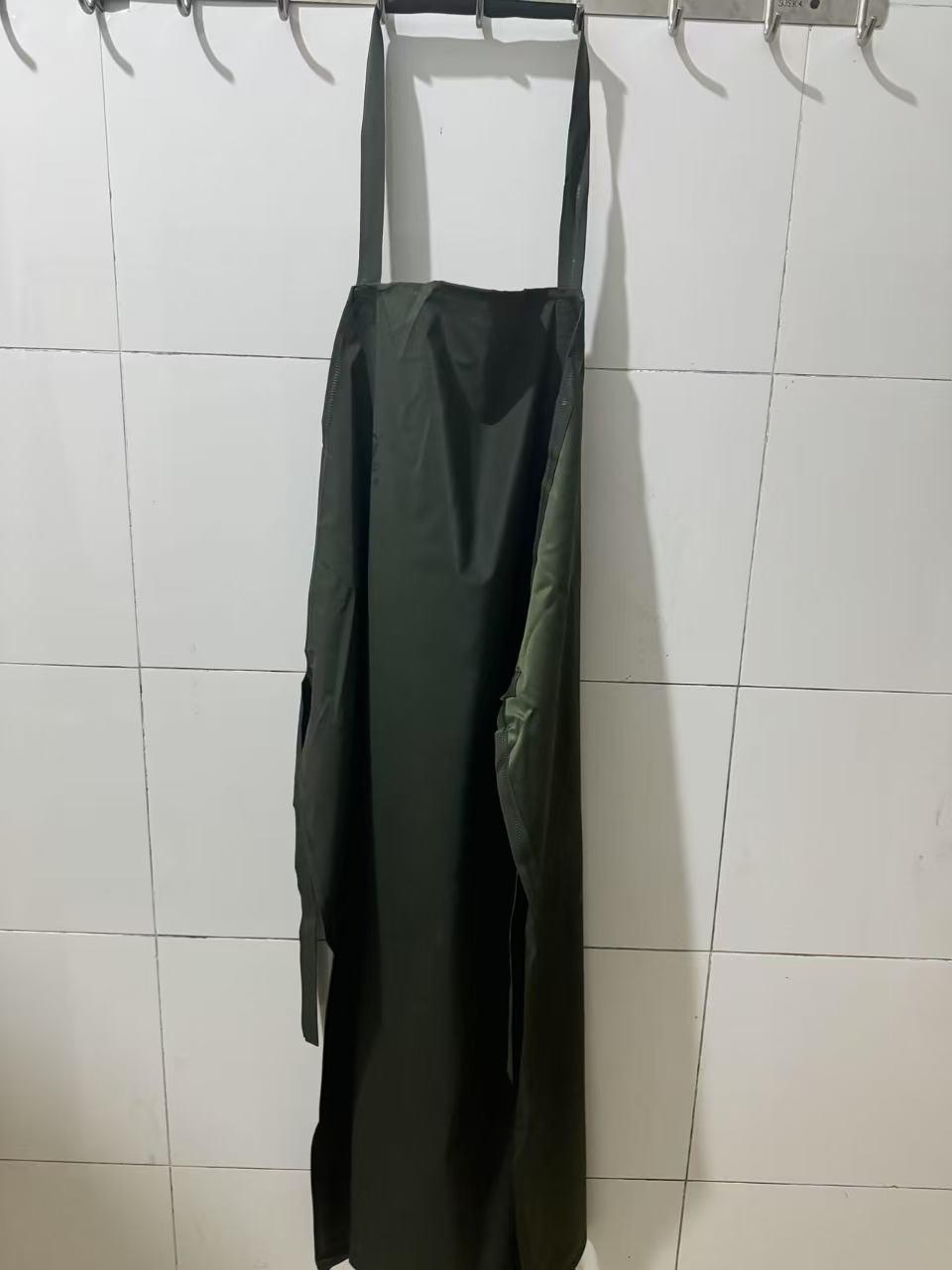 军绿色防水围裙