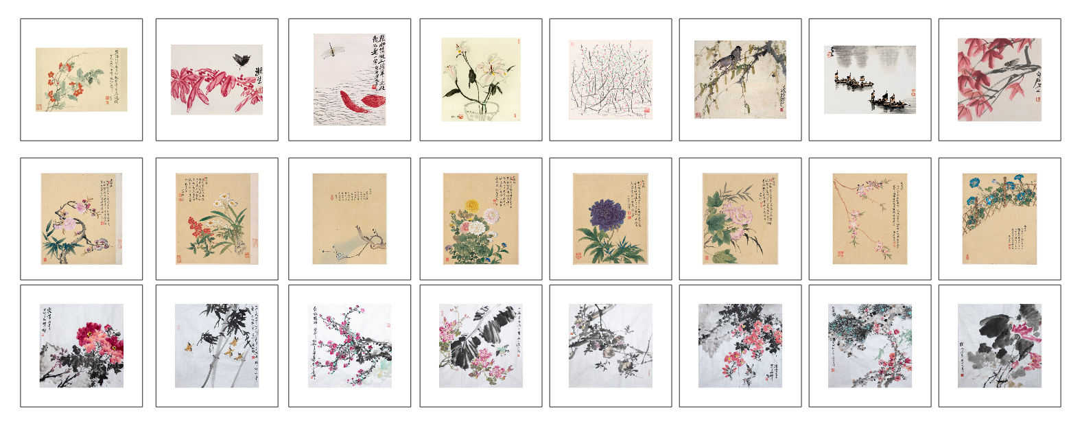 画框 优质木框+5mm雪弗板UV彩印+有机玻璃+卡纸，90x90